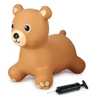 Jamara Hüpftier Bär mit Pumpe