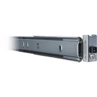 1U Teleskopschienensatz 455 mm (grau)