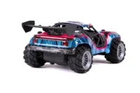 TEC-TOY Buggy Speed Racing Blau/Pink, 1:18 - Altersempfehlung ab: 6 Jahren - Detailfarbe: Pink - Blau - Benötigt zur Fertigstellung: Batterien für Sender - USB Netzteil - Kapazität Wattstunden: 1.85 Wh - Modelltyp: Buggy
