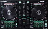 Roland DJ-202 DJ controller Digital Vinyl System (DVS) scratcher 2 channels Black