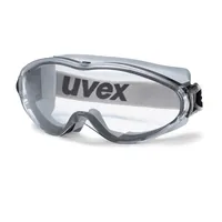 uvex Vollsichtschutzbrille Ultrasonic, Klar - Grössentyp: Normalgrösse - Brillenglasfarbe: Klar - Detailfarbe: Schwarz - Zielgruppe: Unisex - Grösse: Standard - Geeignet für Brillenträger: Ja