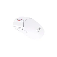 HyperX Gaming-Maus Pulsefire Haste 2 Wireless Weiss - Bedienungsseite: Rechtshänder - Maus Features: Beleuchtung - Daumentaste - RGB-Beleuchtung - Scrollrad - Detailfarbe: Weiss - Gewicht: 60 g - Schnittstelle: Bluetooth - Maximale Empfindlichkeit: 26000 