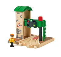 BRIO Eisenbahn Signal Station - Kategorie: Gebäude - Altersempfehlung ab: 3 Jahren - Material: Kunststoff - Holz - Eigenschaften: Keine Eigenschaft - Zertifikate: FSC