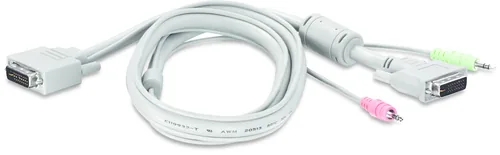 TRENDnet KVM 2-Port DVI USB Switch mit Audio Kit