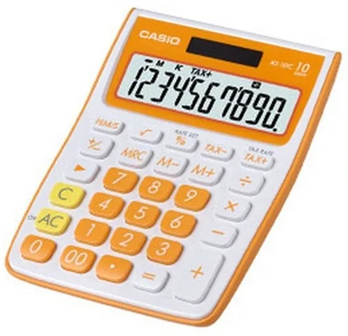 CASIO Tischrechner MS-10VC-OE orange