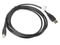 Lanberg CA-USBA-10CC-0018-BK USB cable USB 2.0 1.8 m USB B Black