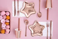 PartyDeco SP33-88-008 paper napkins Rose gold, White 20 pc(s)