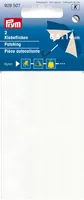 Prym Flickstoff 6.5 x 14 cm Nylon, Weiss - Verpackungseinheit: 2 Stück - Detailfarbe: Weiss - Produkttyp: Flickstoff