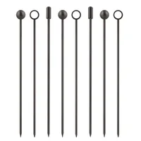 Lurch Party-Piekser 9 Stück, Smoke Gray/Grey - Produkttyp: Barlöffel - Detailfarbe: Grey - Smoke Gray - Material: Edelstahl - Set: Ja - Verpackungseinheit: 9 Stück