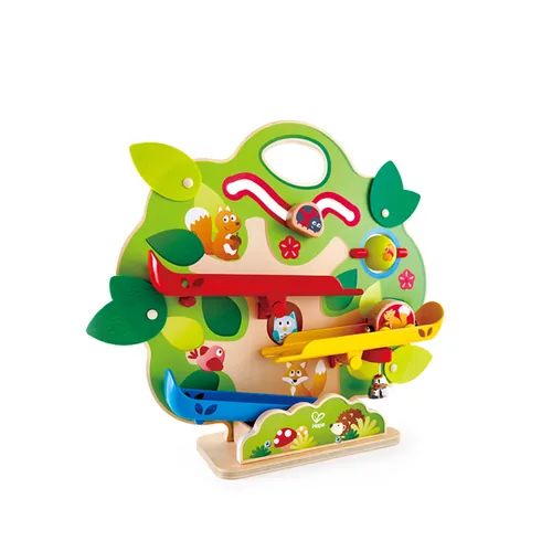 Hape Kugelbahn Eichhörnchen-Nussbahn - Altersempfehlung ab: 18 Monaten - Material: Holz - Eigenschaften: Keine Eigenschaft - Zertifikate: Fairtrade Max Havelaar