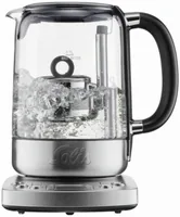 Solis 962.00 tea maker 1.7 L 2200 W Silver, Transparent
