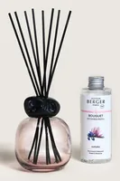 Maison Berger Duftstäbchen Minéral + 180 ml Liliflora, Rosa - Volumen: 180 ml - Duft: Orange - Vanille