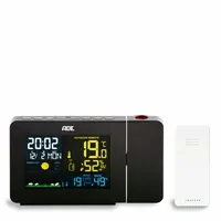 ADE WS1911 digital weather station Black LCD Battery