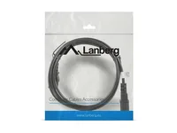 LANBERG IEC 320 C13->C14 1,8m VDE Stromkabel-Verlängerung sw