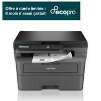 Brother Multifunktionsdrucker DCP-L2620DW - Druckertyp: Schwarz-Weiss - Total Fassungsvermögen Papierzuführungen: 250 Seiten - Mobildruck: Ja - Anzahl Papierzuführungen (maximal): 1 - Druckgeschwindigkeit (farbig): 0 PPM - Druckgeschwindigkeit (schwarz-we