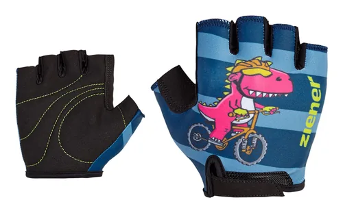 Ziener CLOSI Bicycle glove Blue, Dark Blue, Black Faux leather, Polyester, Elastane, Polyamide, Polyurethane 1 pc(s)