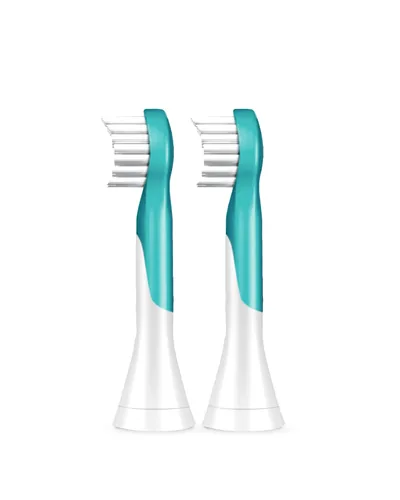 Philips Sonicare For Kids HX6032/33 Elektrischer Zahnbürstenkopf 2 Stück(e) Schwarz, Weiß