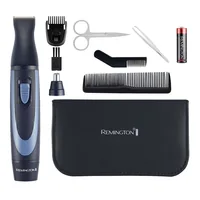 Remington Multirasierer Hygiene Clipper Travel Kit NE3890 - Typ: Multirasierer - Rasierart: Trocken - Körperbereich: Gesicht - Reinigungsstation: Nein - Anwender: Herren