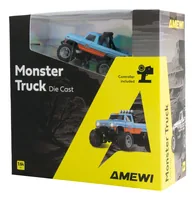 Amewi RC Monstertruck DieCast 1:64 RTR blauorange 6