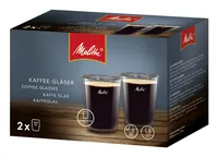 Melitta Kaffeebecher Lungo 200 ml, 2 Stück, Transparent - Material: Borosilikatglas - Tassen Typ: Kaffeebecher - Ausstattung: Keine weitere Ausstattung - Detailfarbe: Transparent - Volumen: 200 ml