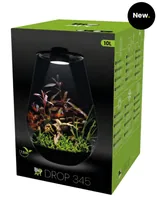 Bioart Drop 345 smart planter Black, Transparent