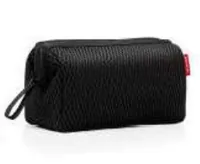 Reisenthel Necessaire Travelcosmetic Mesh Black - Tiefe: 13.5 cm - Breite: 26 cm - Wasserfest: Nein - Höhe: 18 cm - Eigenschaften: Aus recyceltem Material - Zertifikate: amfori BSCI