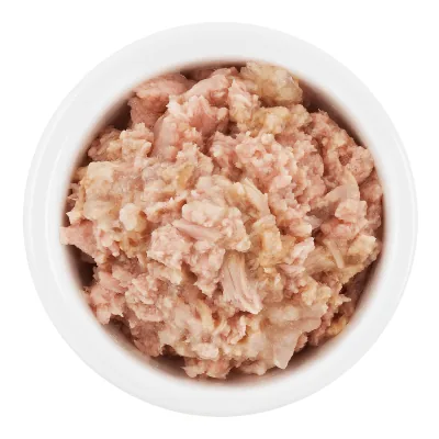 Lucky Lou Extra Food Thunfisch-&Hühnerfilet in Gelée, 70 g - Tierbedürfnis: Kein besonderes Bedürfnis - Geschmacksrichtung: Fisch - Geflügel - Zertifikate: Keine Zertifizierung - Fleischsorte: Thunfisch - Huhn - Packungsgrösse: 70 g - Futtereigenschaft: G