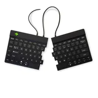 BREAK ERGONOMIC KEYBOARD QWERTY US BLACK WIRED