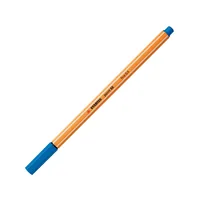 STABILO Fineliner point 88 Mittelblau - Strichstärke: 0.4 mm - Set: Nein - Verpackungseinheit: 1 Stück - Eigenschaft-Stift: Keine - Anwender: Schule - Büro - Erwachsene - Kinder - Fasermaler & Fineliner Art: Fineliner