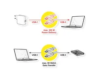 USB 4 FLACHKABEL 40G C-C ST/ST