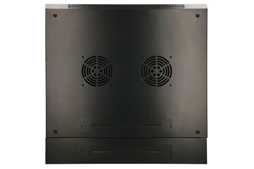 Extralink 6U 600X600 AZH WALL-MOUNTED RACKMOUNT CABINET SWING TYPE BLACK Rack monté sur le mur Noir