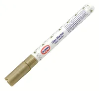 Dr.Oetker Permanent-Marker Gold - Strichstärke: 2 mm - Verpackungseinheit: 1 Stück - Oberfläche: Metall - Holz - Keramik - Stein - Glas - Pappe - Porzellan - Set: Nein - Detailfarbe: Gold - Eigenschaft-Stift: Tinte auf Wasserbasis