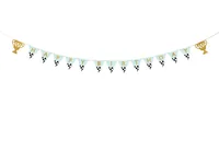 Partydeco Girlande Auto 2.5 m - Materialtyp: Papier - Material: Papier - Detailfarbe: Blass - Mehrfarbig - Schwarz - Länge: 2.5 m - Motto: Geburtstag