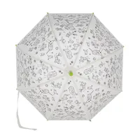 Esschert Design Bastelset Schirm Vögel zum Bemalen Grün/Weiss - Altersempfehlung ab: 3 Jahren - Set: Ja - Produktart: Bastelset