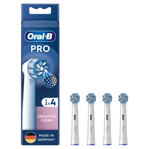 Oral-B Pro Sensitive Clean Aufsteckbürsten 4er-Pack (weiß)