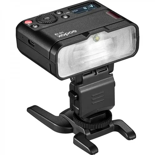 Godox MF12 camera flash Macro flash Black