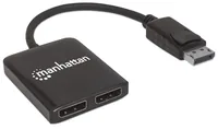 MANHATTAN Splitter 2-Port Display-Port mit MST 4K30HZ