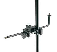 K&M Stativhalter 240/50 - Gewicht: 0.45 kg - Material: Stahl - Kunststoff - Detailfarbe: Schwarz - Stativ-Bauart: Andere - Höhenverstellbar: Nein