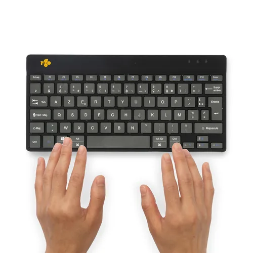 R-GO COMPACT BREAK ERGONOMIC KEYBOARD AZERTY (FR) BLUETOOTH B
