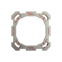 Feller EDIZIOliv Befestigungsplatte Befestigungssystem 1 x 1 - Anzahl Einheiten: 1 - Serie: EDIZIOliv - Typ: Befestigungsplatte