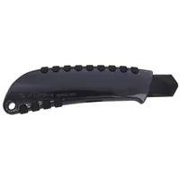 NT Cutter Cutter PMGL-EVO2 18 mm, Schwarz - Detailfarbe: Keine Angabe - Klingenform: Spitzwinklige Klinge - Abbrechklinge - Klingenlänge: 100 mm - Klingenbreite: 18 mm