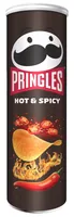 Pringles Chips Hot & Spicy 185 g - Produkttyp: Paprika & Scharfe Chips - Nährwertangabe pro: 100 g - Energiegehalt (in kj): 2149 KJ - Energiegehalt (in kcal): 515 Kcal - Fett: 29 g - Gesättigte Fettsäuren: 2.9 g