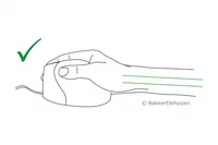 BakkerElkhuizen Evoluent Standard kabelgebunden Rechtshänder Maus