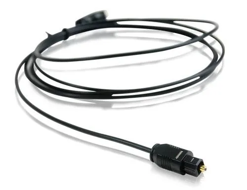 HDGear Audio-Kabel TC010-010 Toslink - Toslink 1 m - Kabeltyp: Anschlusskabel - Audioanschluss Seite A: Toslink - Audiokanäle: Stereo - Audioanschluss Seite B: Toslink - Detailfarbe: Schwarz - Länge: 1 m
