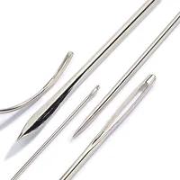 Prym Handwerkernadel Set 5-teilig - Verpackungseinheit: 5 Stück - Detailfarbe: Silber - Produkttyp: Handwerkernadel