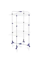 Leifheit 81454 laundry drying rack/line Tabletop rack Blue, White
