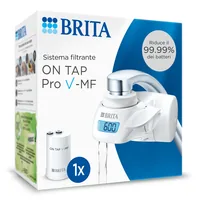 BRITA Wasserfilter ON TAP Pro V-MF - Filtertyp: Aktivkohlefilter - Set: Keine Angaben - Einsatzort Wasserfilter: Wasserhahn - Anzahl enthaltene Filterkartuschen: 1 Stück