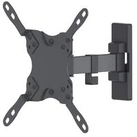 Manhattan Wall Mount for TV & Monitors (Tilt and Swivel 2 pivots), For screens 13" to 42", VESA compatibility: all between 75x75mm to 200x200mm - check the dimensions of the four mounting holes on back of screen to ensure it fits, Max 20kg, Bracket