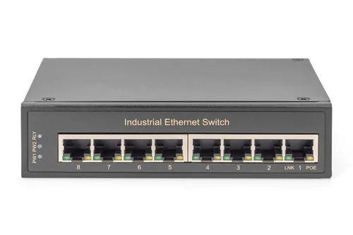 Digitus DN-651108 network switch Gigabit Ethernet (10/100/1000) Black