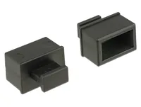 Delock Blindstecker/Staubschutz SFP mit Griff 10 Stück - Zubehörtyp: Staubschutz - Detailfarbe: Schwarz - Verpackungseinheit: 10 Stück